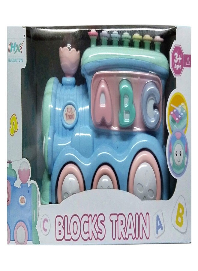 Plutofit? Educational Blocks Train Toy includes Xylophone, Pull Along and Alphabets Sorter Toys - Image 4